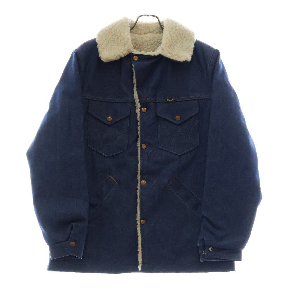 Wrangler(ラングラー) 70s ボアライナー デニム ランチコート インディゴ