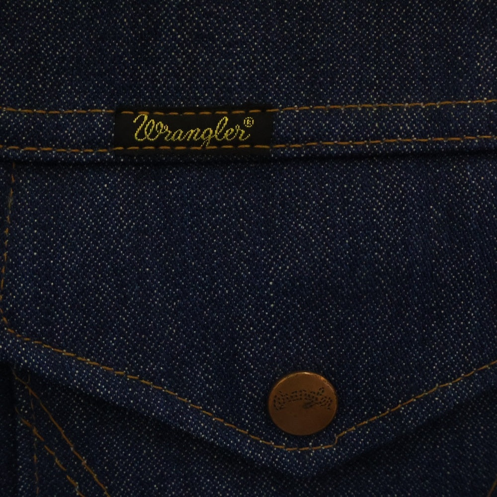 Wrangler(ラングラー) 70s ボアライナー デニム ランチコート インディゴ