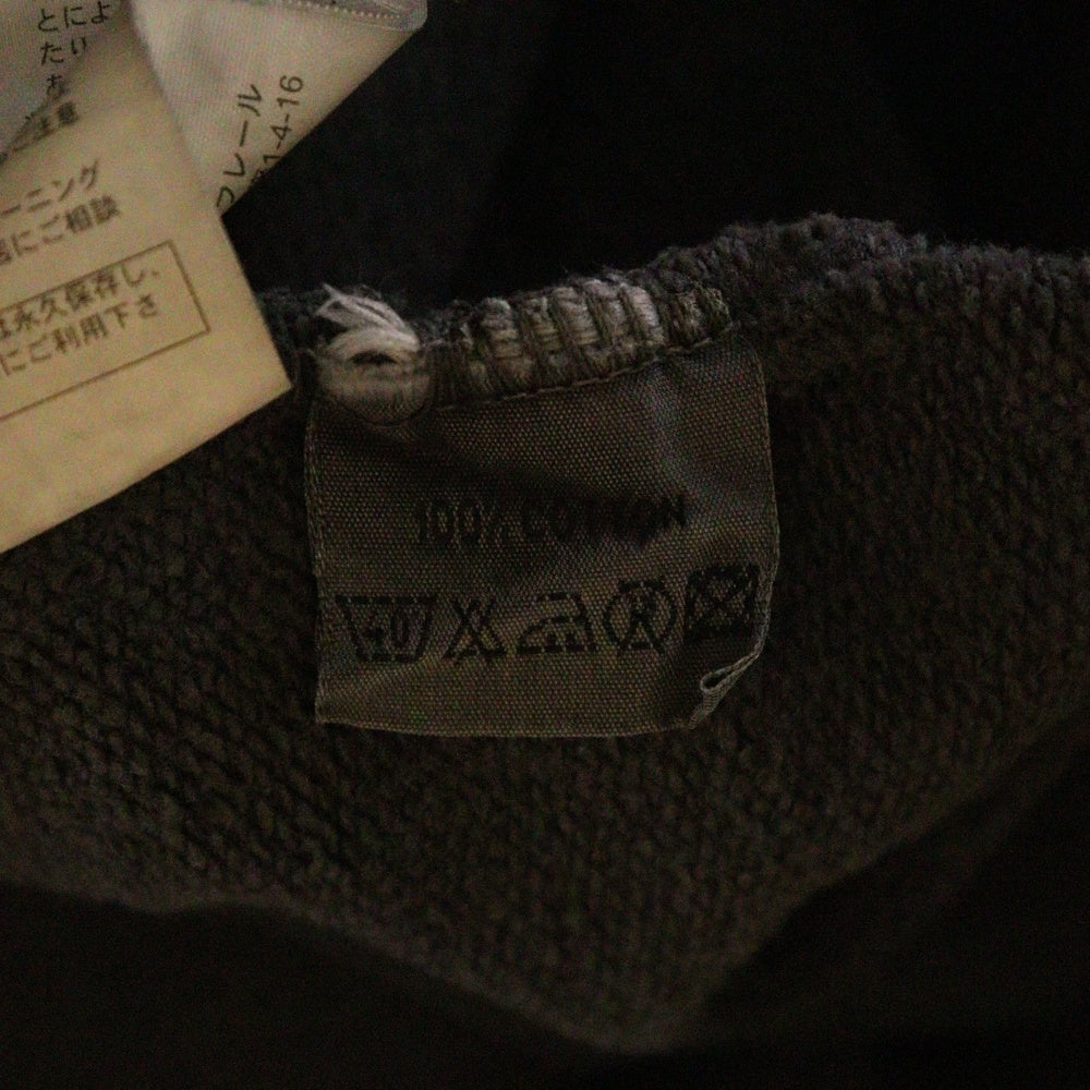 RAF SIMONS(ラフシモンズ) 04AW ARCHIVE 宗教期 ネックレス付き グラフィックプリント ノースリーブパーカー フーディー グレー アーカイブ