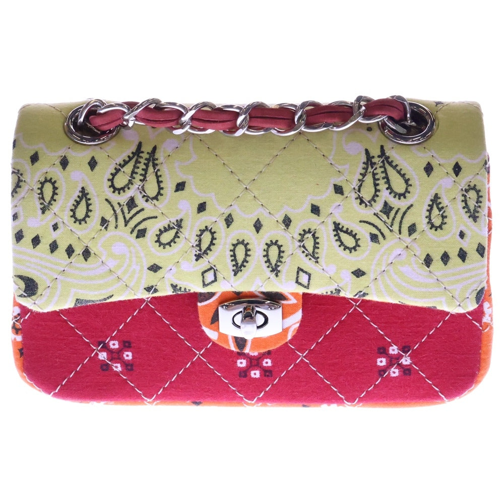 READY MADE(レディメイド) 2WAY Chain Bag バンダナ 総柄 再構築 チェーン ハンドバッグ ショルダーバッグ マルチ RE-CO-MU-00-00-167