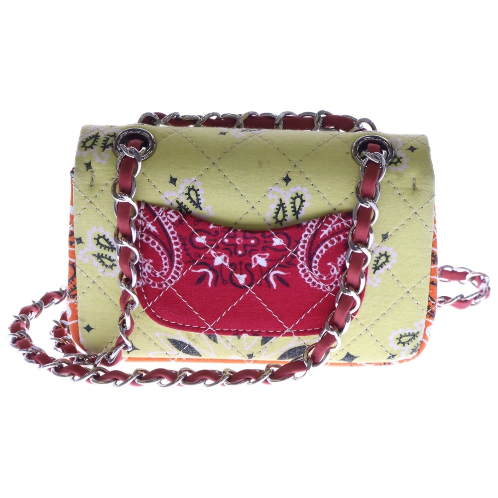 READY MADE(レディメイド) 2WAY Chain Bag バンダナ 総柄 再構築 チェーン ハンドバッグ ショルダーバッグ マルチ RE-CO-MU-00-00-167