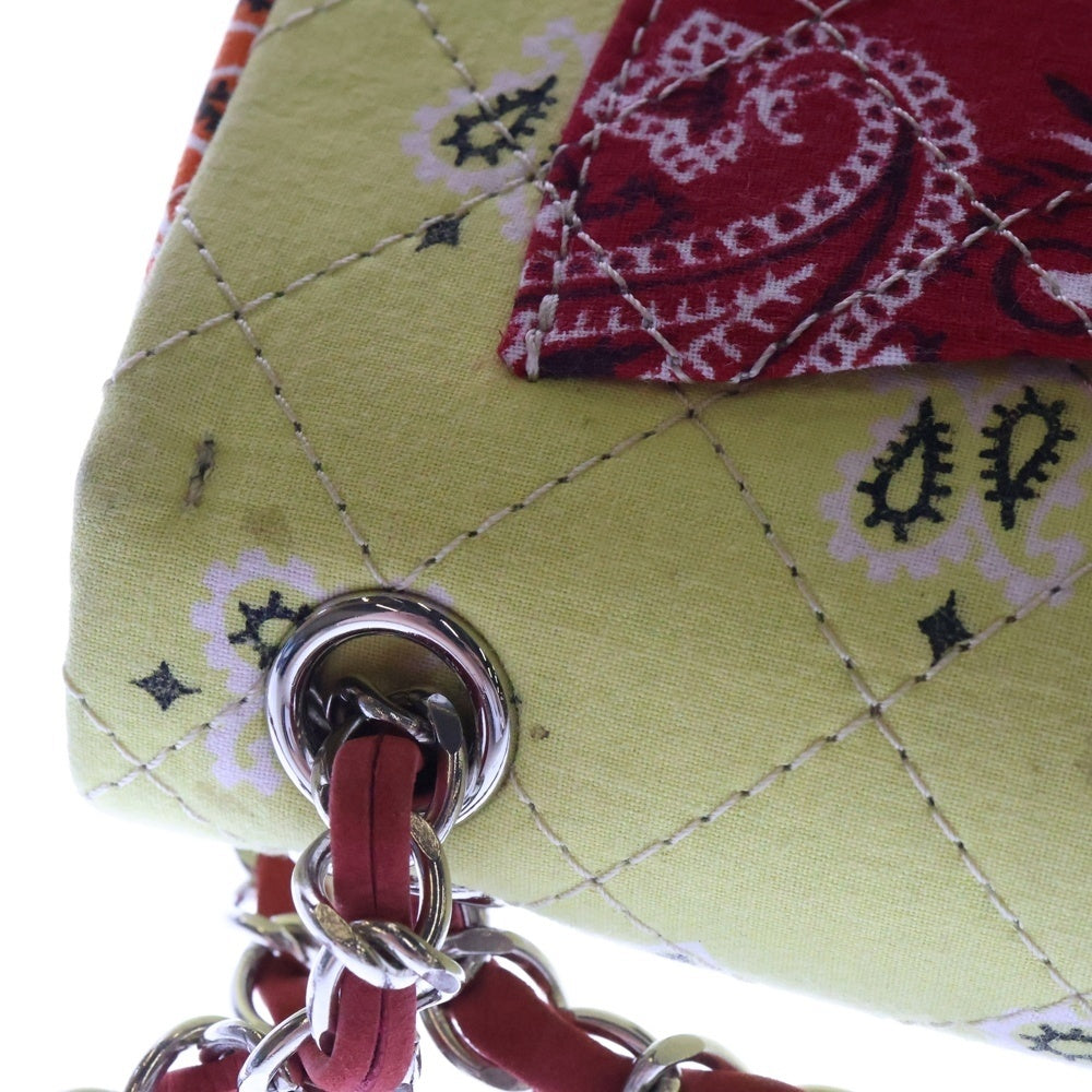 READY MADE(レディメイド) 2WAY Chain Bag バンダナ 総柄 再構築 チェーン ハンドバッグ ショルダーバッグ マルチ RE-CO-MU-00-00-167