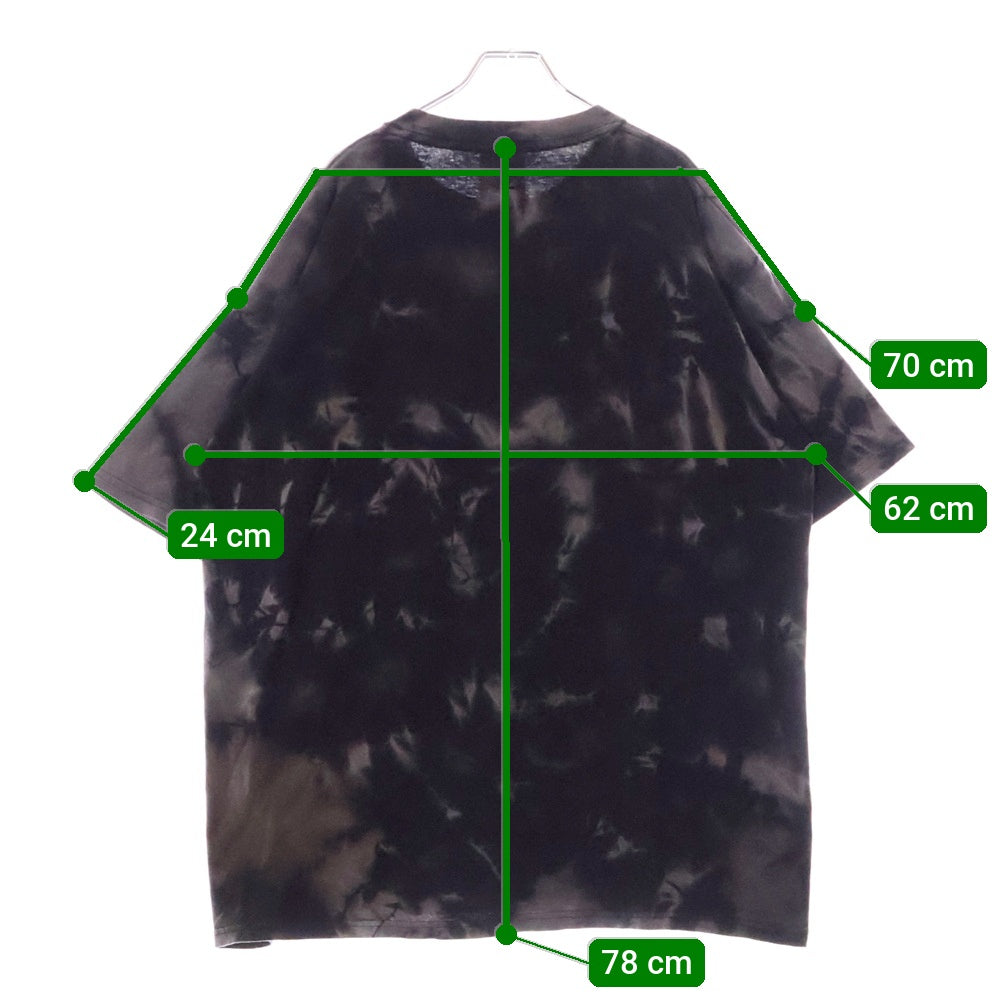 VINTAGE(ヴィンテージ) 90S LED ZEPPELIN 1999 HAMMER OF THE GODS レッド・ツェッペリン タイダイ プリント 半袖Tシャツ ブラック