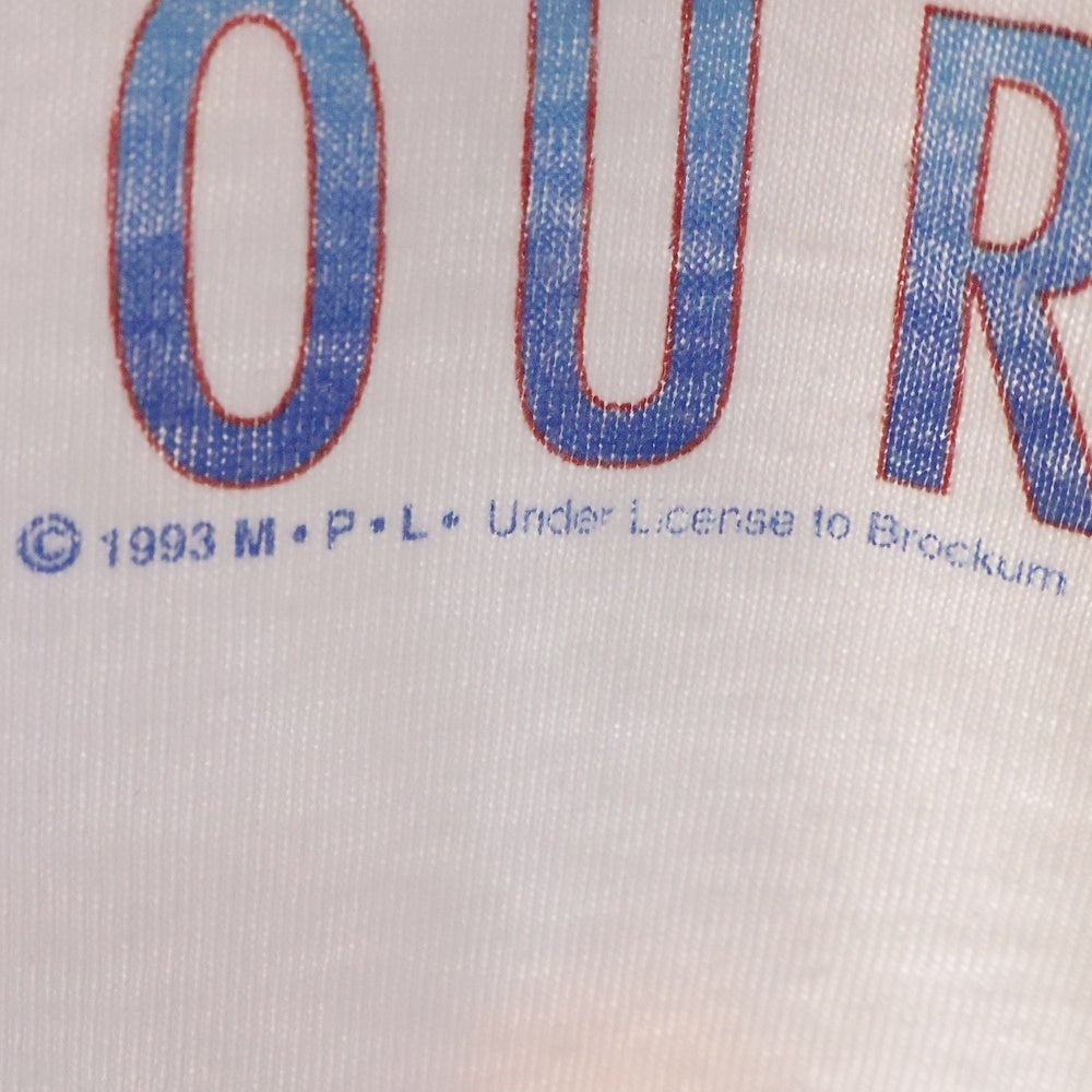 VINTAGE(ヴィンテージ) 90S Paul McCartney The New World Tour ポールマッカートニー 両面プリント 半袖Tシャツ ホワイト