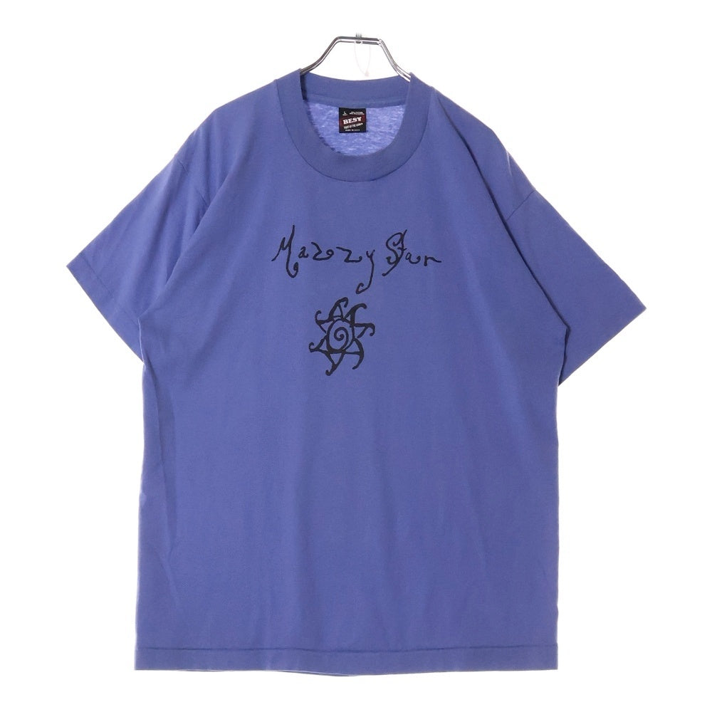 VINTAGE(ヴィンテージ) 90S Mazzy Star グラフィックプリント 半袖Tシャツ ブルー