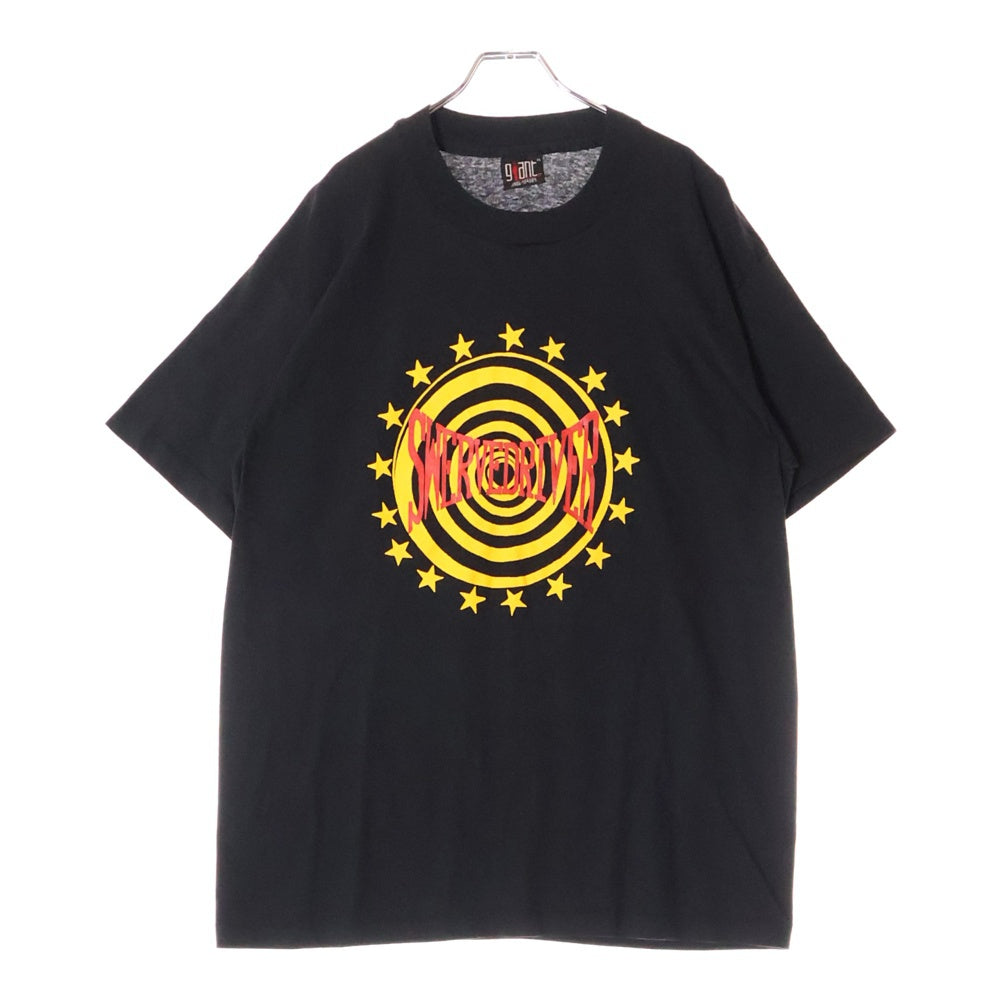VINTAGE(ヴィンテージ) 90S SWERVE DRIVER グラフィックプリント 半袖Tシャツ ブラック