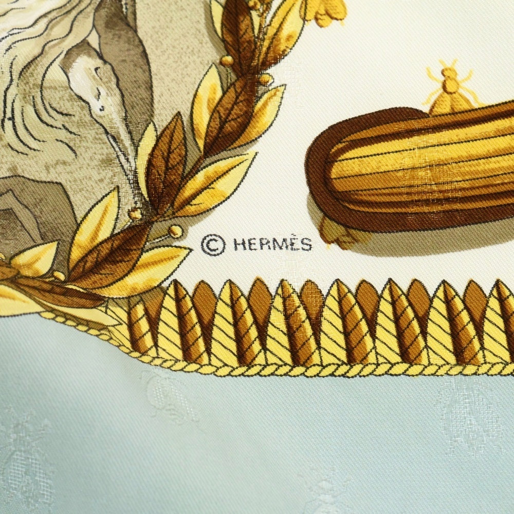 HERMES(エルメス) CARRE 90 NAPOLEON カレ ナポレオン柄 シルクスカーフ マルチカラー