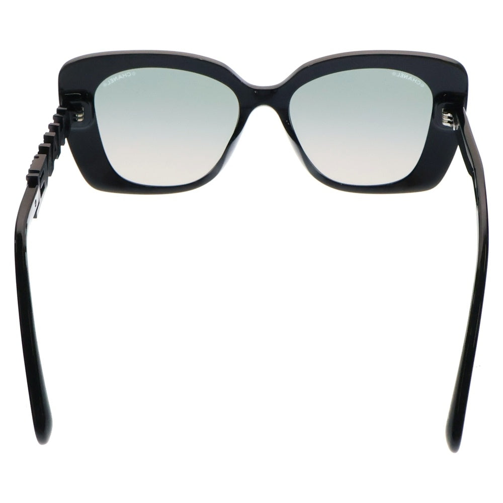 CHANEL(シャネル) Square Sunglasses ロゴラインストーン スクエアシェイプ サングラス ブラック 5422-B-A