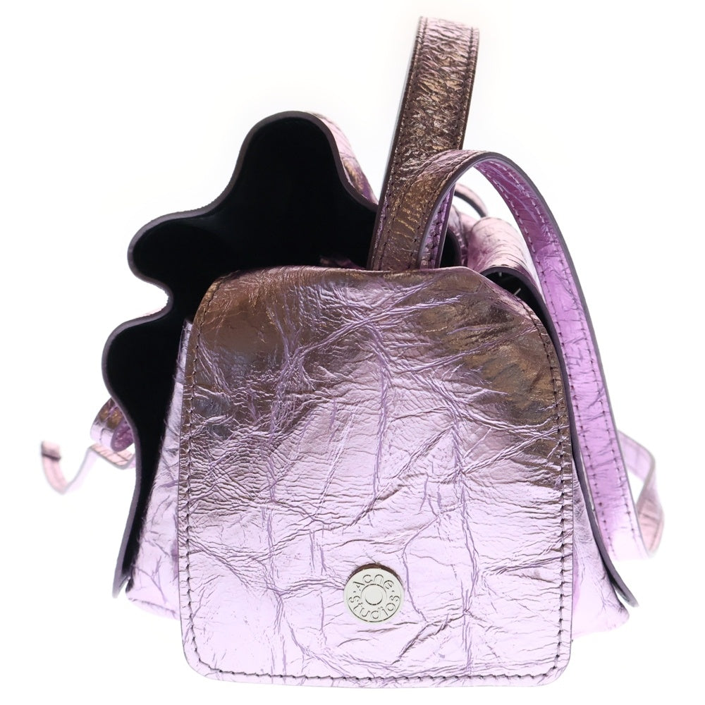 Acne Studios(アクネ ストゥディオズ) Multipocket mini bag マルチポケット ミニ ハンドバッグ ショルダーバッグ ラベンダーパープル レディース