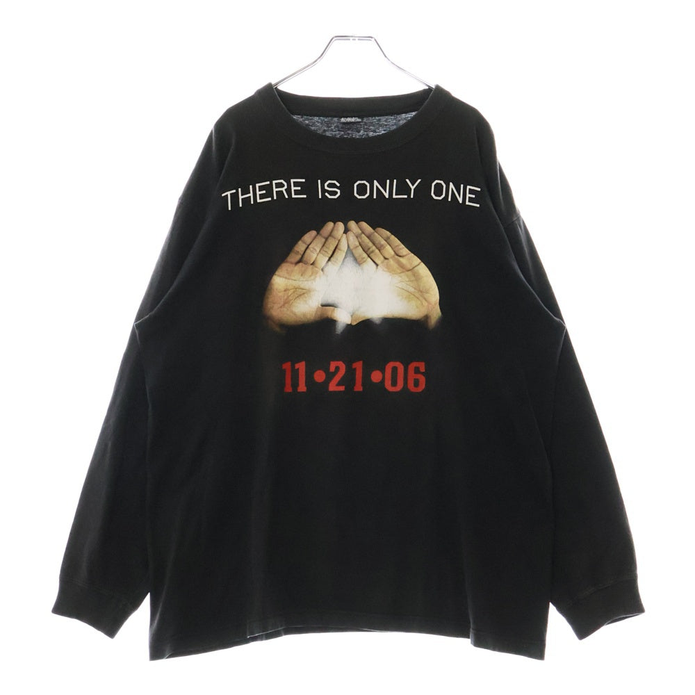 VINTAGE(ヴィンテージ) 00s JAY-Z There Is Only One Kingdom Come L/S Tee 両面プリントTシャツ ブラック