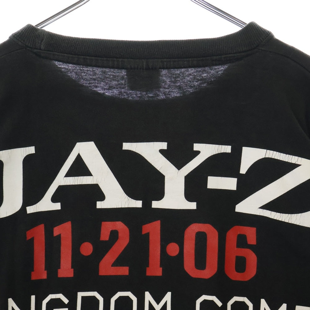 VINTAGE(ヴィンテージ) 00s JAY-Z There Is Only One Kingdom Come L/S Tee 両面プリントTシャツ ブラック