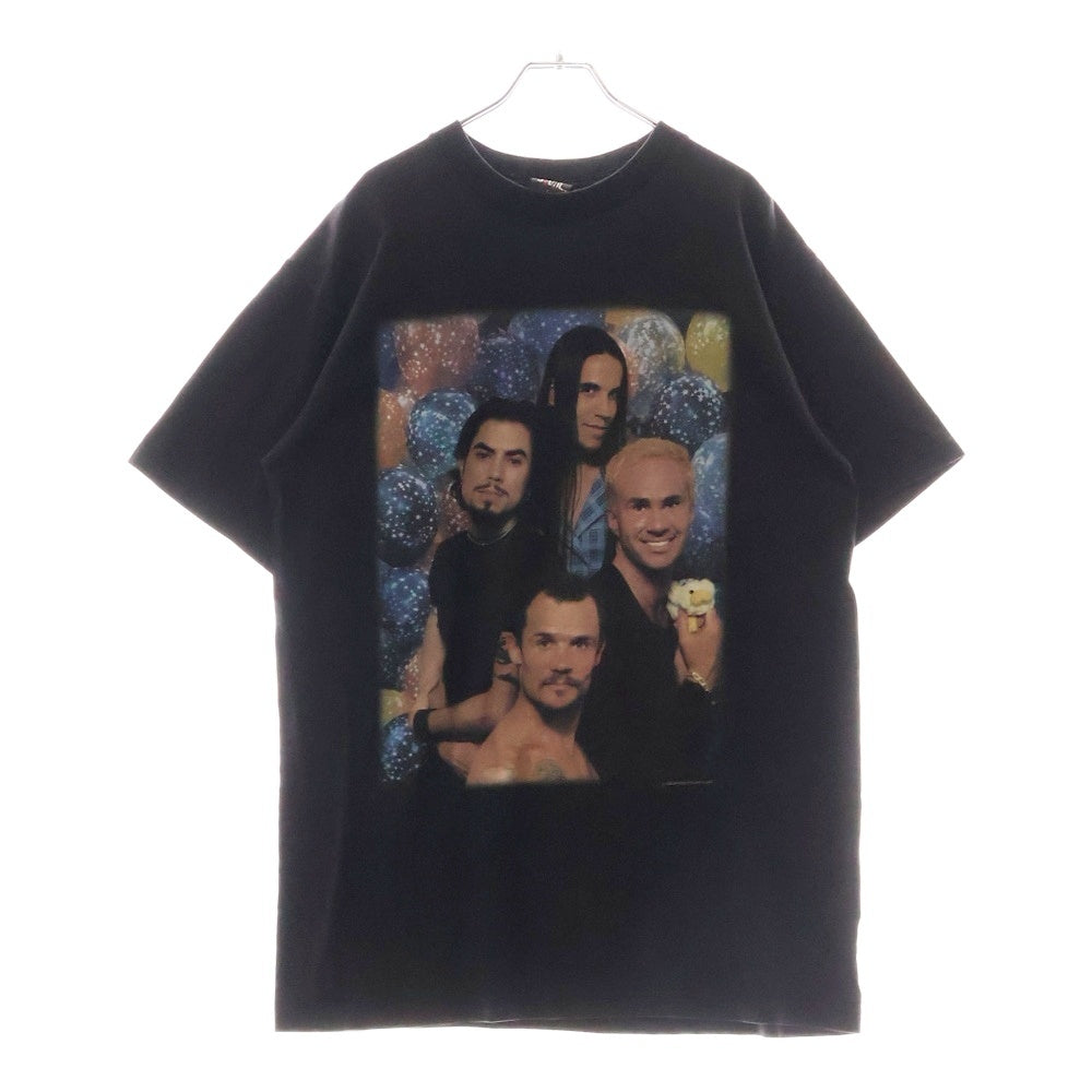 VINTAGE(ヴィンテージ) 90S RED HOT CHILI PEPPERS 1995 Member Photo Tee 両面プリント 半袖Tシャツ ブラック