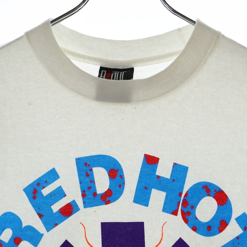 VINTAGE(ヴィンテージ) 90s RED HOT CHILI PEPPERS 1990 WHITE 片面プリント 半袖Tシャツ ホワイト