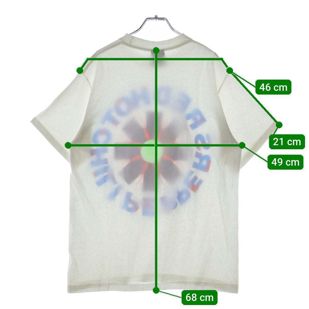 VINTAGE(ヴィンテージ) 90s RED HOT CHILI PEPPERS 1990 WHITE 片面プリント 半袖Tシャツ ホワイト