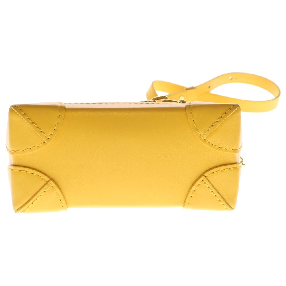 LOUIS VUITTON(ルイヴィトン) Nano Steamer Monogram ナノ スティーマー モノグラム レザーショルダーバッグ イエロー M12655