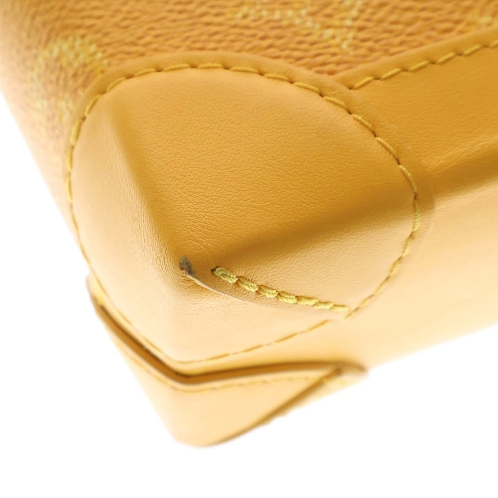 LOUIS VUITTON(ルイヴィトン) Nano Steamer Monogram ナノ スティーマー モノグラム レザーショルダーバッグ イエロー M12655