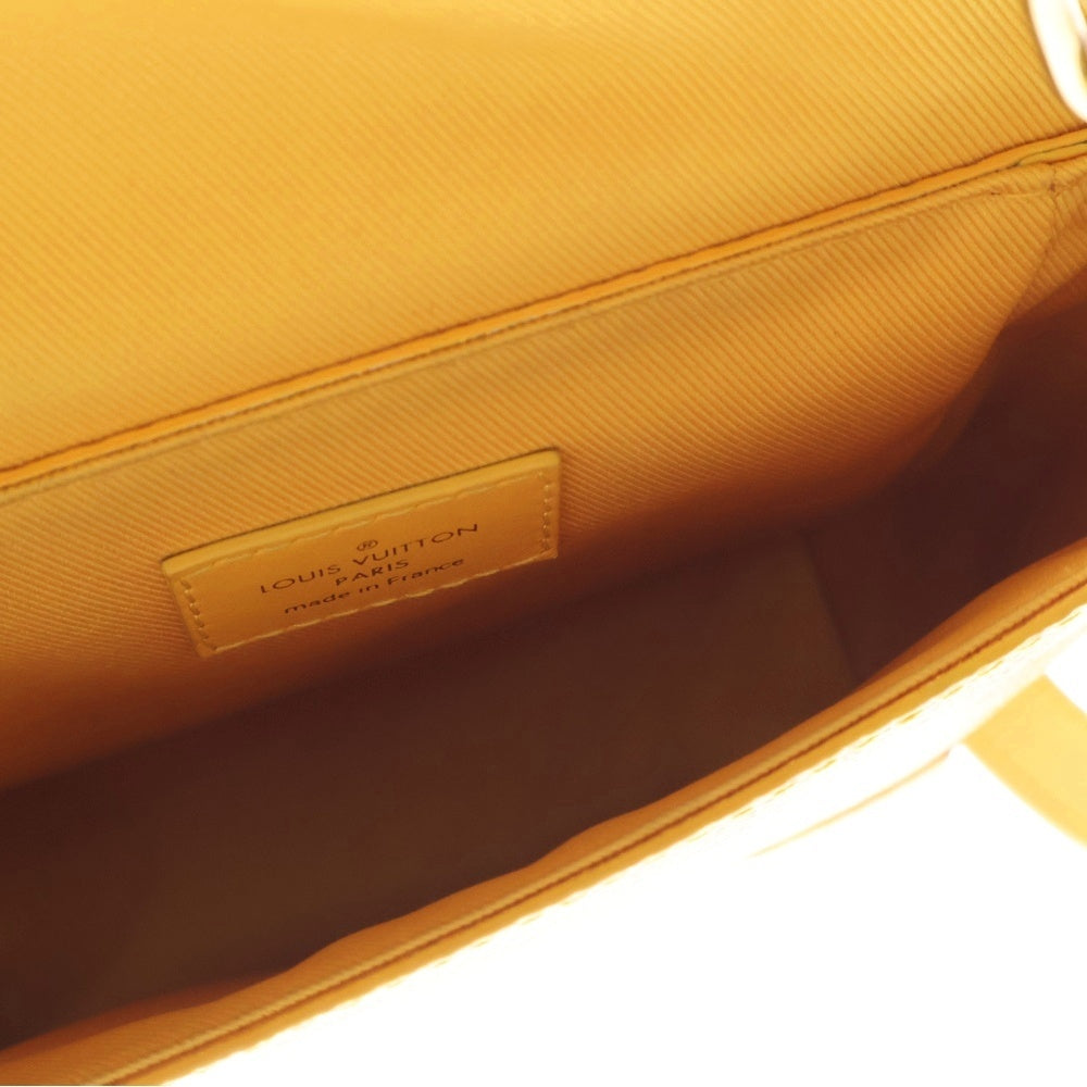 LOUIS VUITTON(ルイヴィトン) Nano Steamer Monogram ナノ スティーマー モノグラム レザーショルダーバッグ イエロー M12655