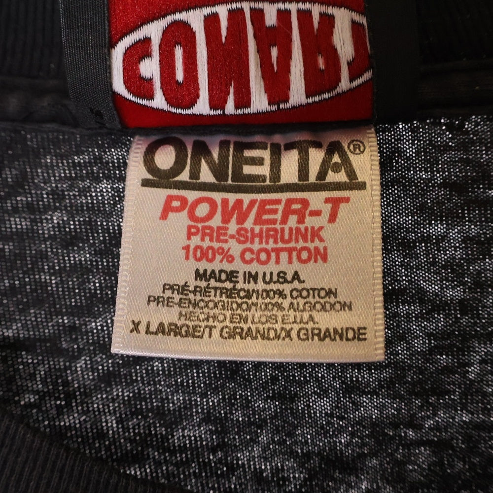 VINTAGE(ヴィンテージ) 90S CONART FUTURE POLICE OFFICER TEE コナート フューチュラ グラフィックプリント 半袖Tシャツ ブラック