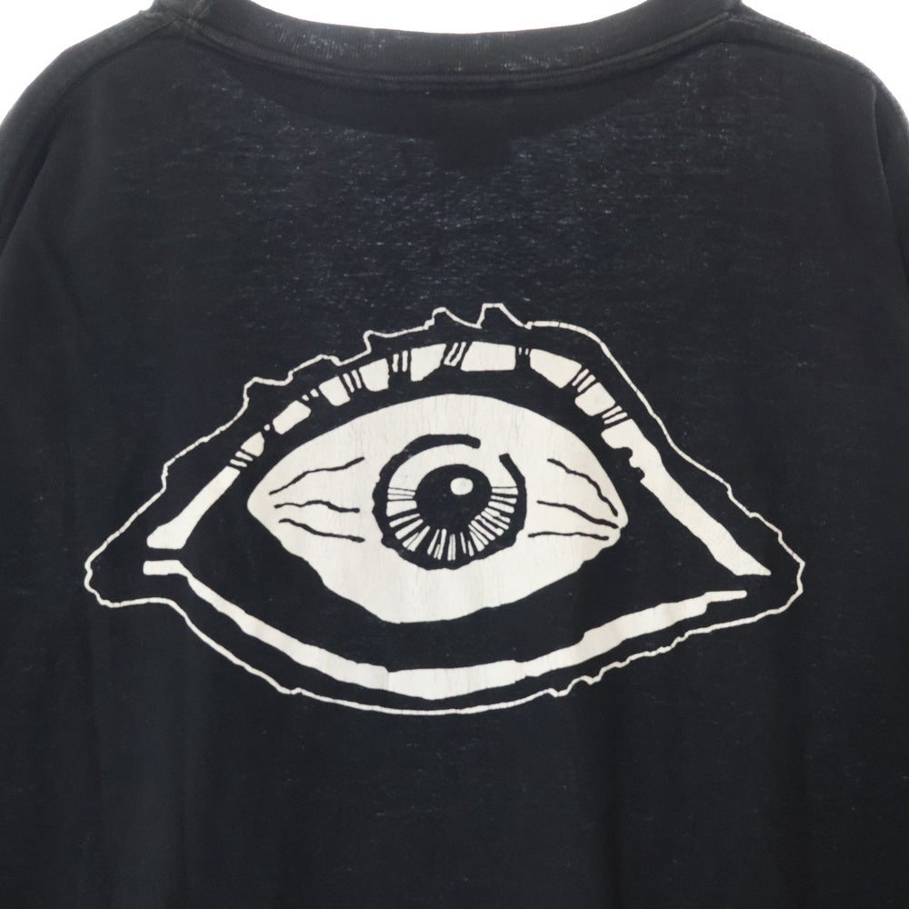 VINTAGE(ヴィンテージ) 90S CRAMPS CREW グラフィックプリント 両面プリント 半袖Tシャツ ブラック