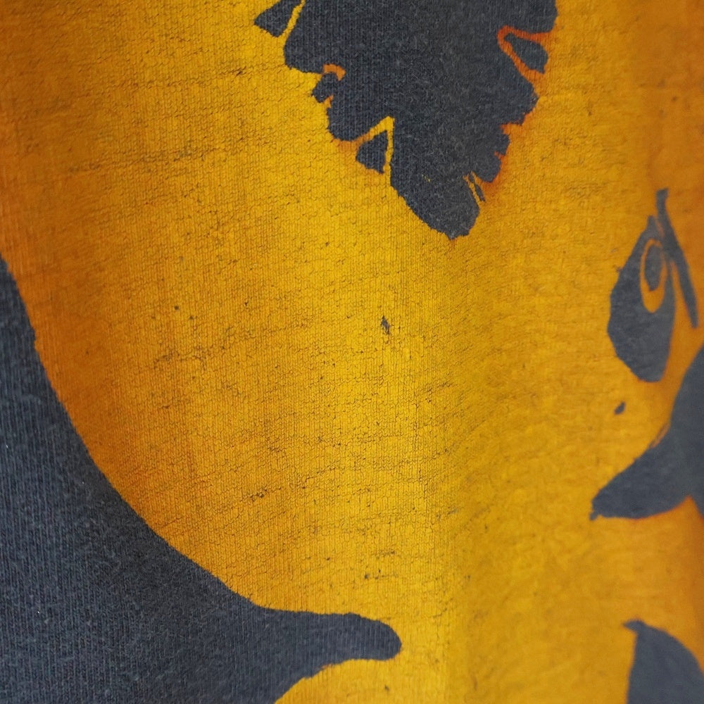 VINTAGE(ヴィンテージ) 80-90S Ben Olander This is a angry angry boy 両面プリント 半袖Tシャツ ブラック