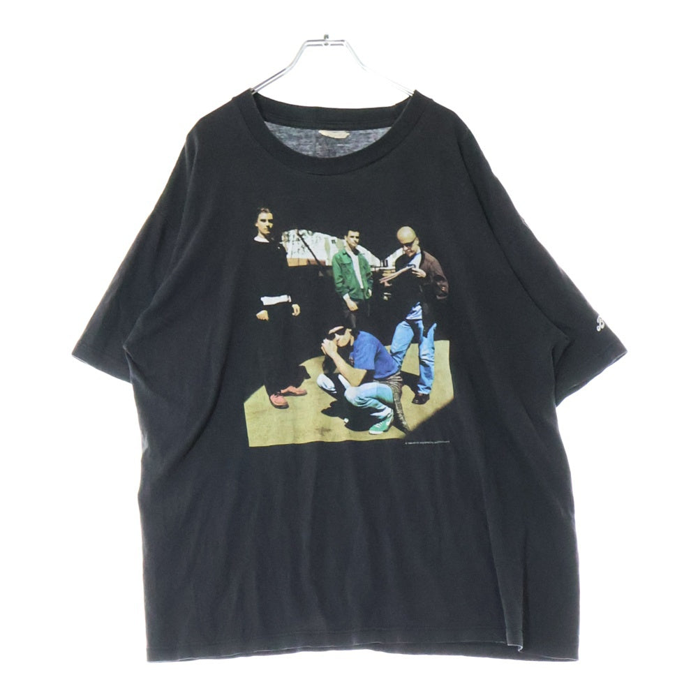 VINTAGE(ヴィンテージ) 90s BUSH Goose 1995 フロントプリント 半袖Tシャツ カットソー ブラック