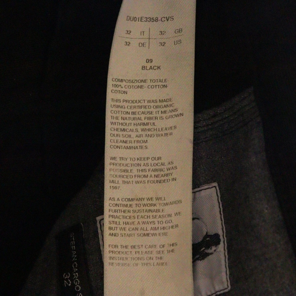 DRKSHDW(ダークシャドウ) STEFAN CARGO SHORTS DU01E3358-CVS ステファン カーゴショーツ ハーフパンツ ブラック