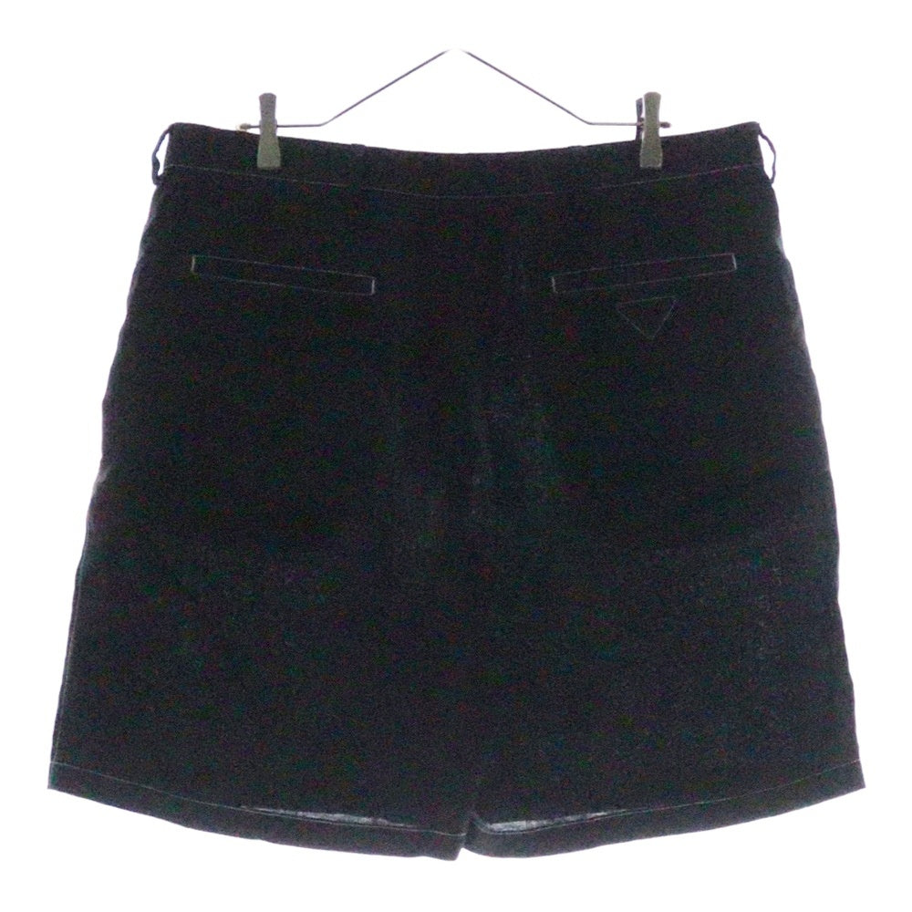 PRADA(プラダ) Lino Shorts UP0323 11T7 リンネ バミューダショーツ ハーフパンツ ブラック