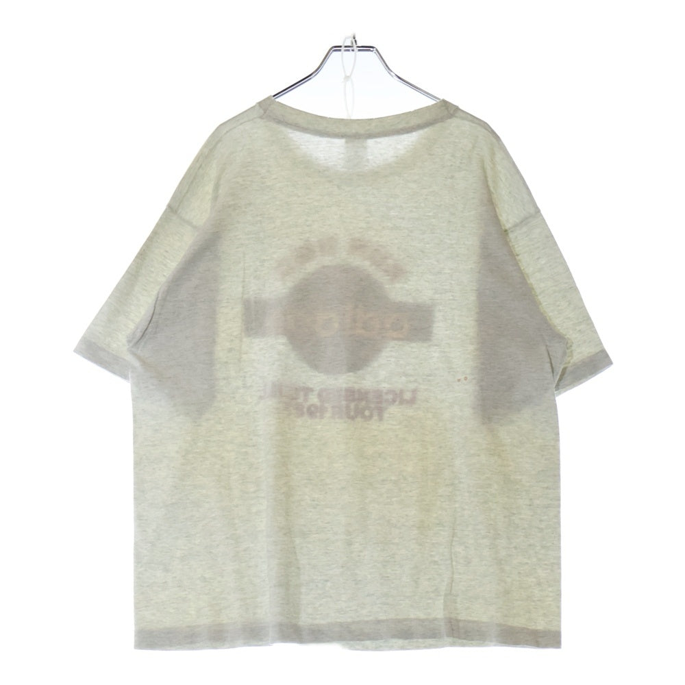 VINTAGE(ヴィンテージ) 90s Run DMC 1987 TEE 両面プリント半袖Tシャツ カットソー グレー