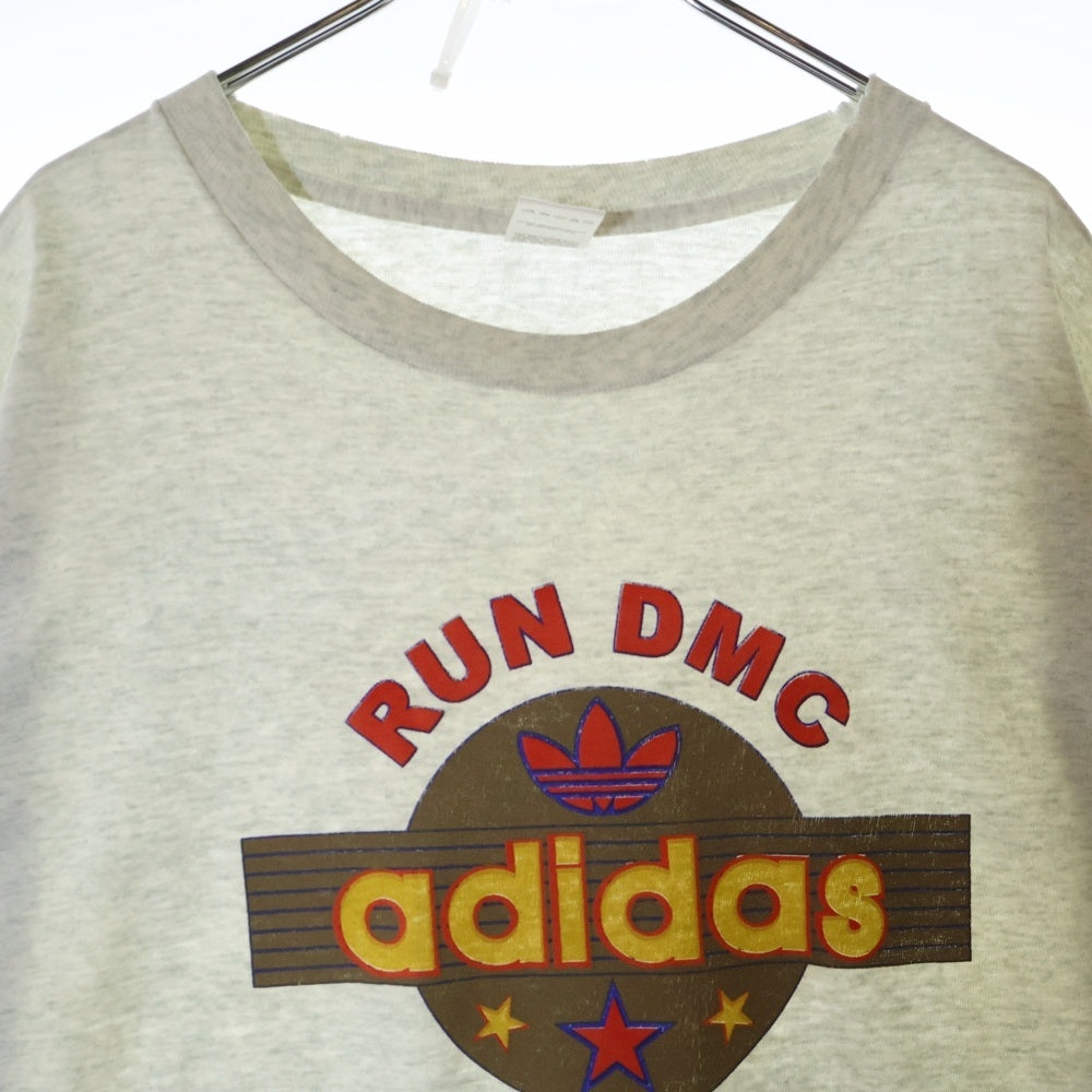 VINTAGE(ヴィンテージ) 90s Run DMC 1987 TEE 両面プリント半袖Tシャツ カットソー グレー