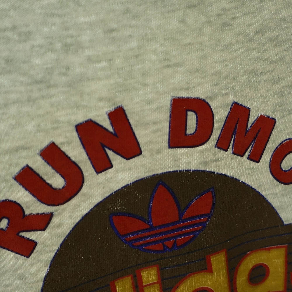 VINTAGE(ヴィンテージ) 90s Run DMC 1987 TEE 両面プリント半袖Tシャツ カットソー グレー