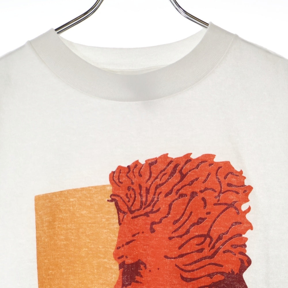 VINTAGE(ヴィンテージ) 90s Beethoven TEE ベートーベン フロントプリント半袖Tシャツ カットソー ホワイト