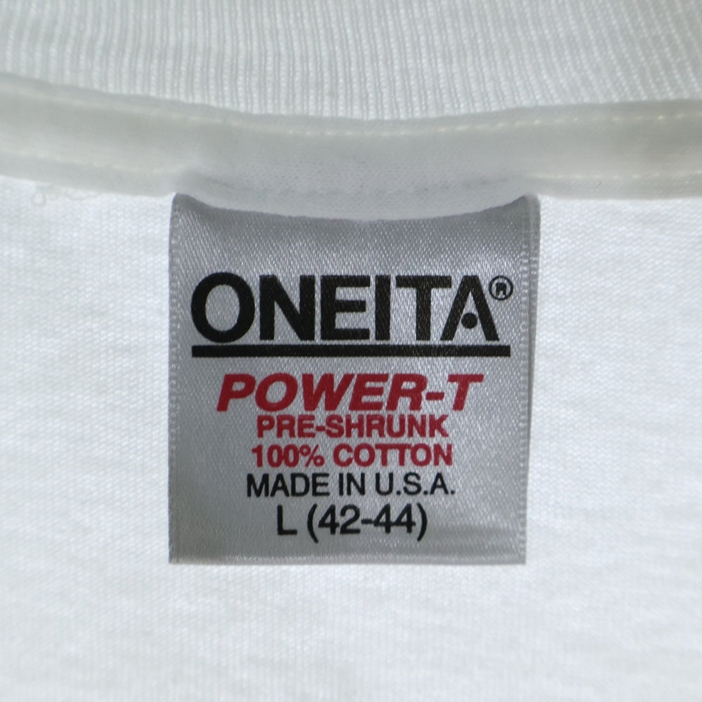 VINTAGE(ヴィンテージ) 90s Beethoven TEE ベートーベン フロントプリント半袖Tシャツ カットソー ホワイト