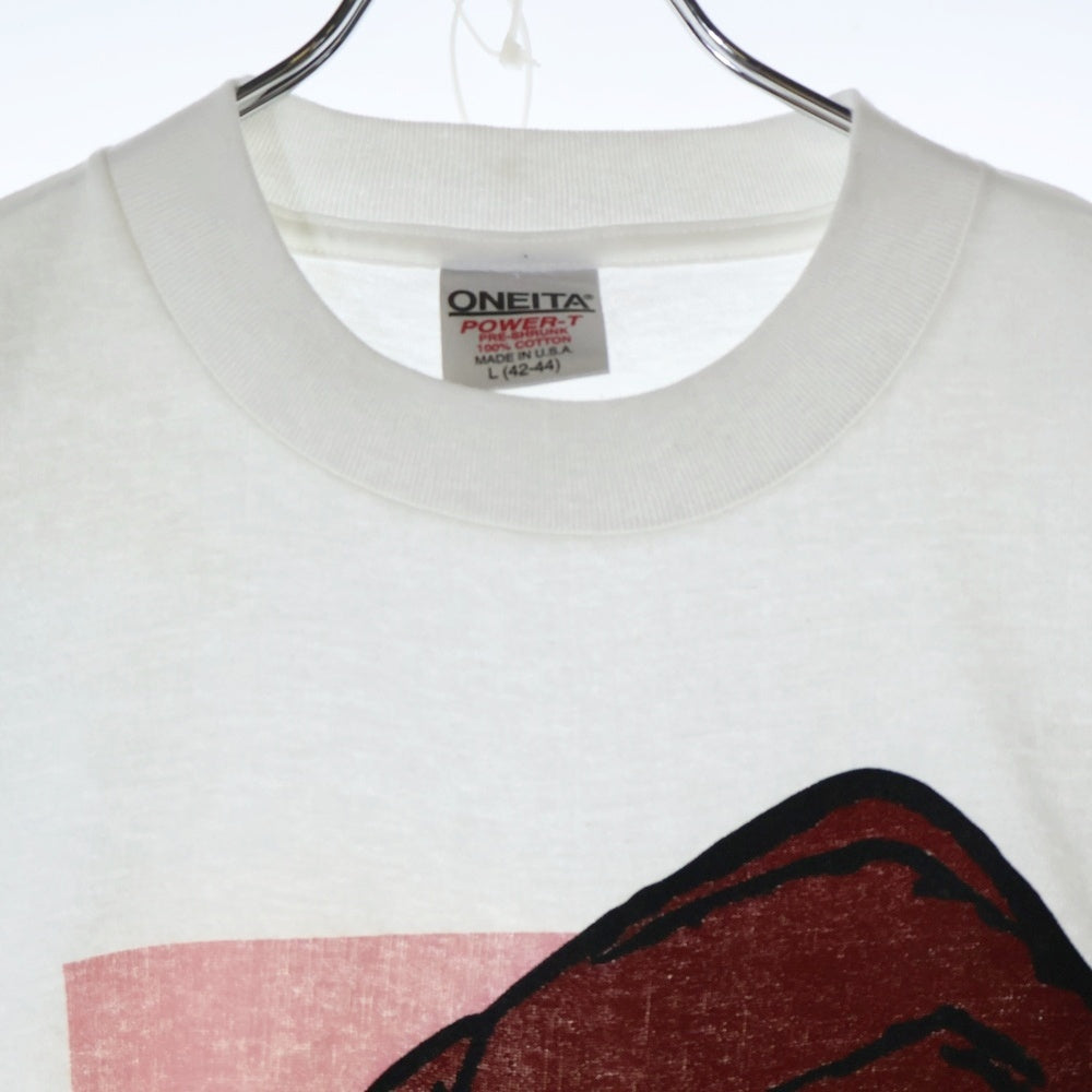 VINTAGE(ヴィンテージ) 90s Wagner TEE リヒャルト・ワーグナー フロントプリント半袖Tシャツ カットソー ホワイト