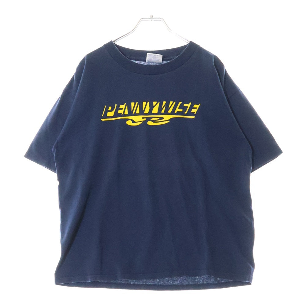 VINTAGE(ヴィンテージ) 90s PENNYWISE TEE ペニーワイズ 両面プリント半袖Tシャツ カットソー ネイビー