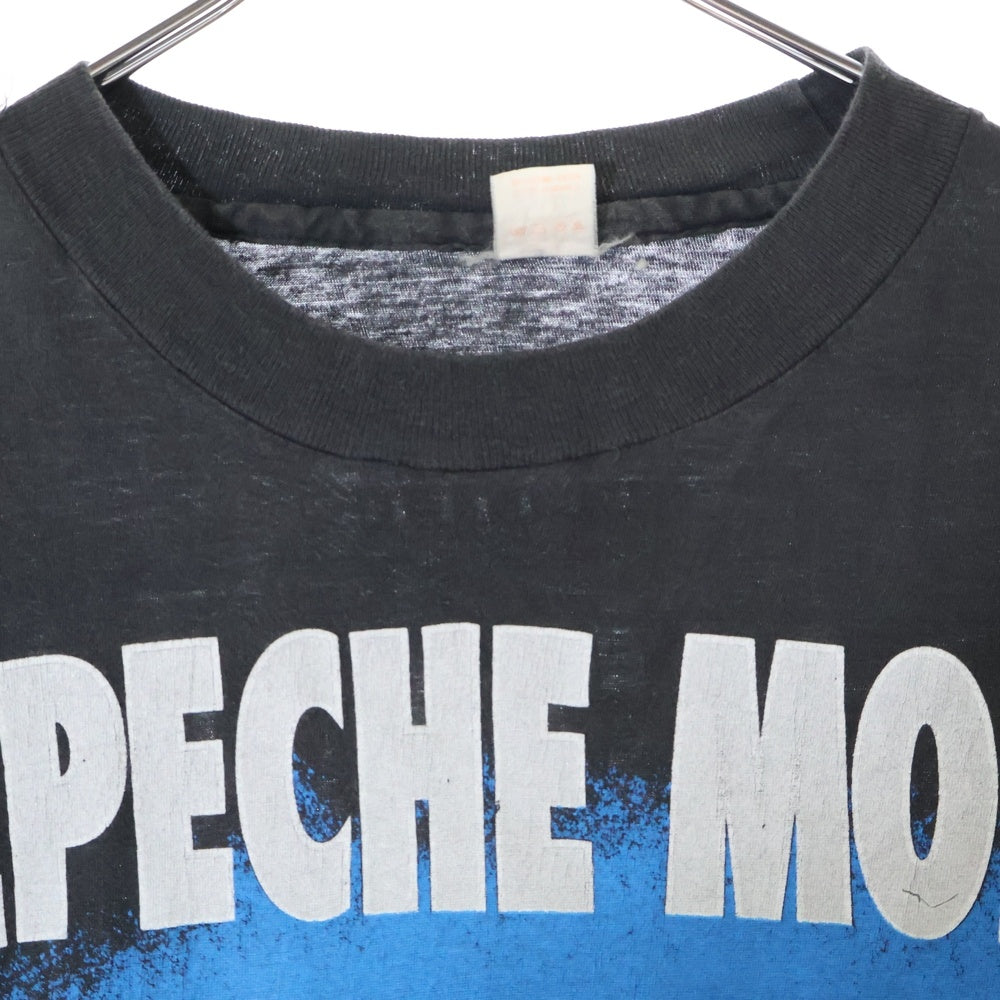 VINTAGE(ヴィンテージ) 90s Depeche Mode TEE デペッシュ モード バンド 両面プリント半袖Tシャツ カットソー ブラック