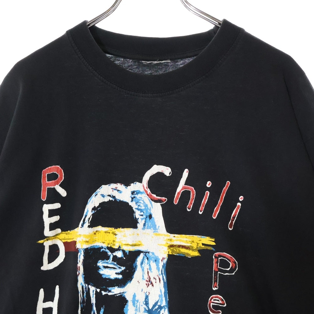 VINTAGE(ヴィンテージ) 90S RED HOT CHILI PEPPERS BY THE WAY グラフィックプリント 半袖Tシャツ ブラック