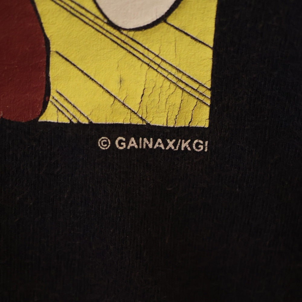 VINTAGE(ヴィンテージ) 00S FLCL フリクリ ハルコ デザインプリント 半袖Tシャツ ネイビー