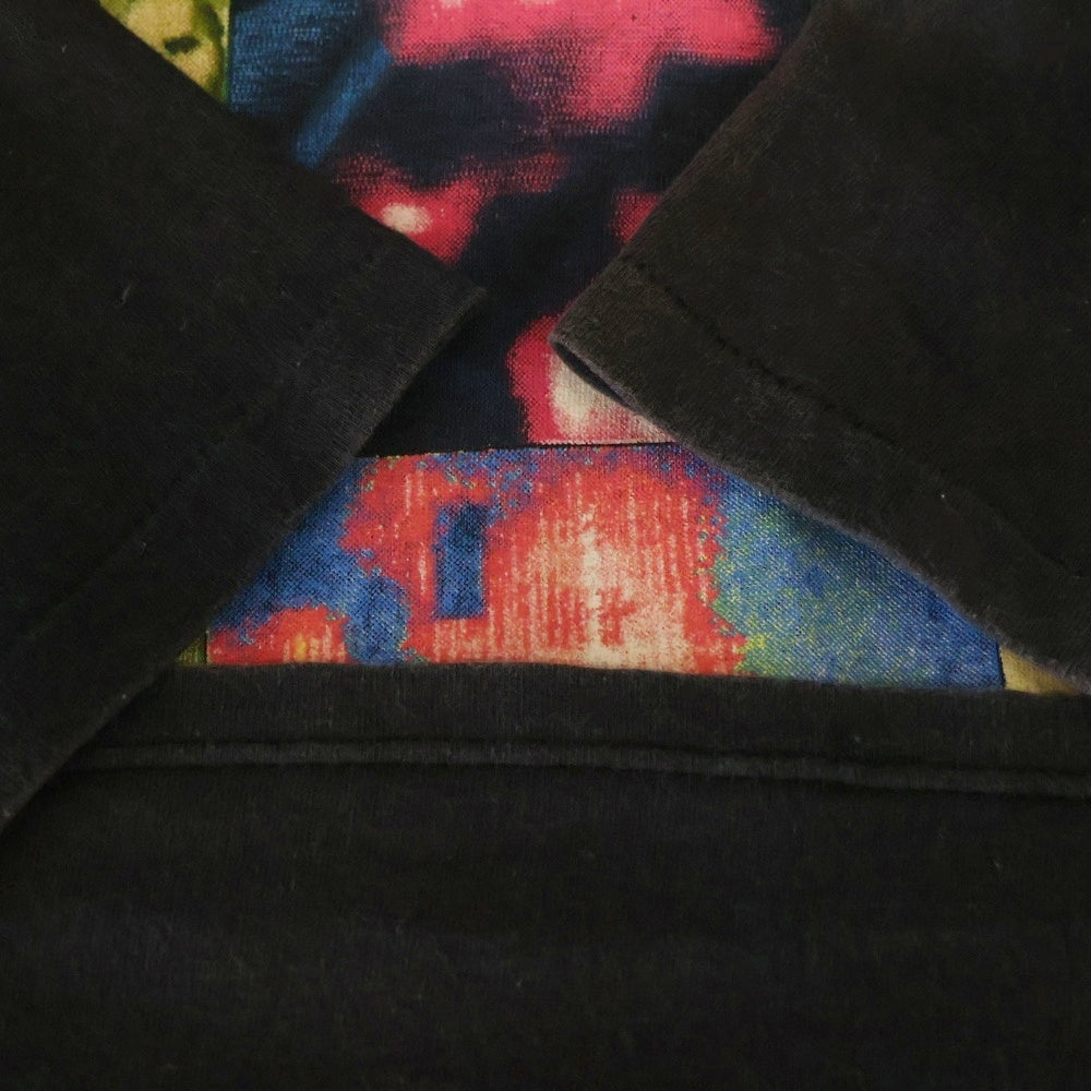 VINTAGE(ヴィンテージ) 90S Anthrax Sound of White Noise アンスラック グラフィックプリント 半袖Tシャツ ネイビー