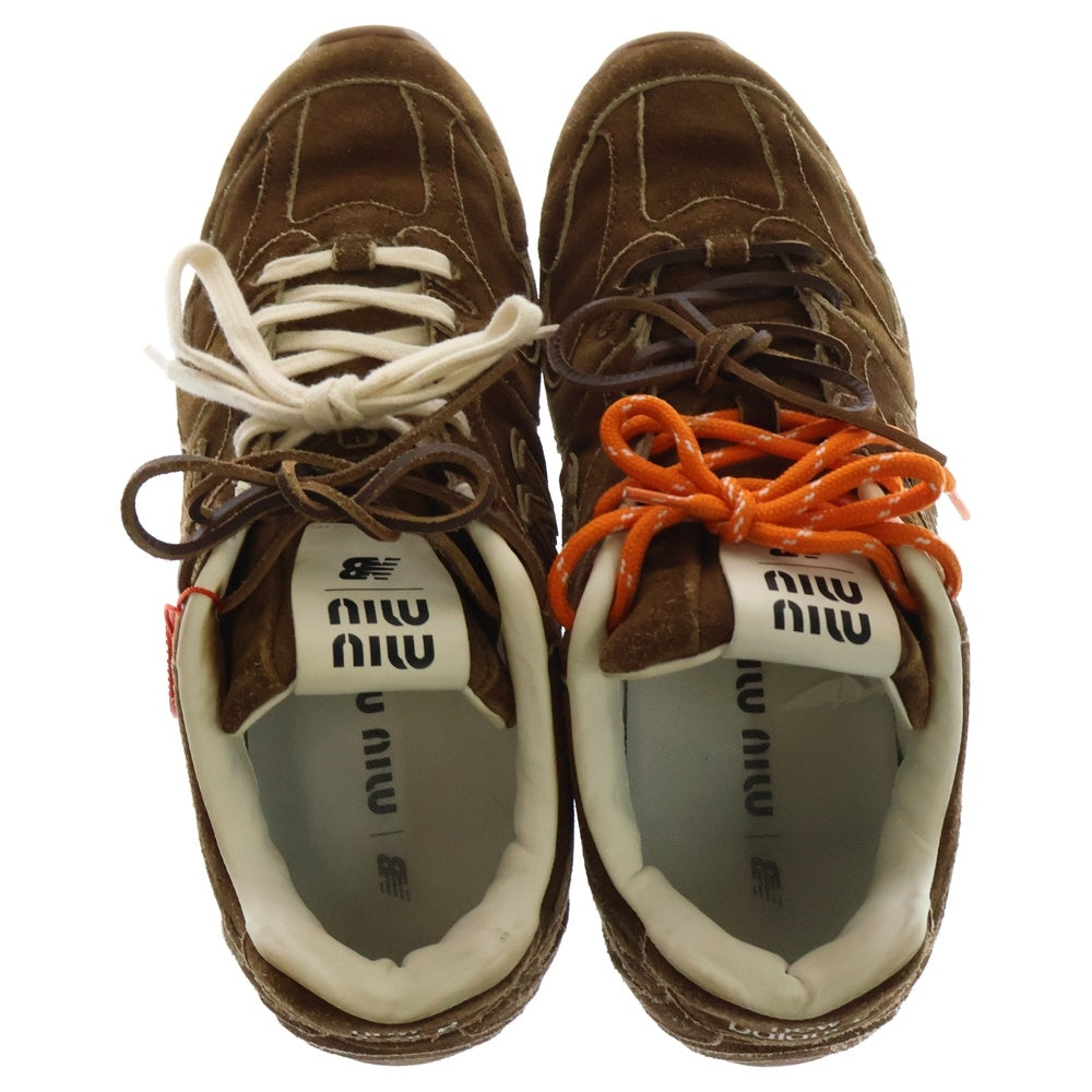 miumiu(ミュウミュウ) 24SS × New Balance 530 SL ニューバランス ローカットスニーカー ブラウン
