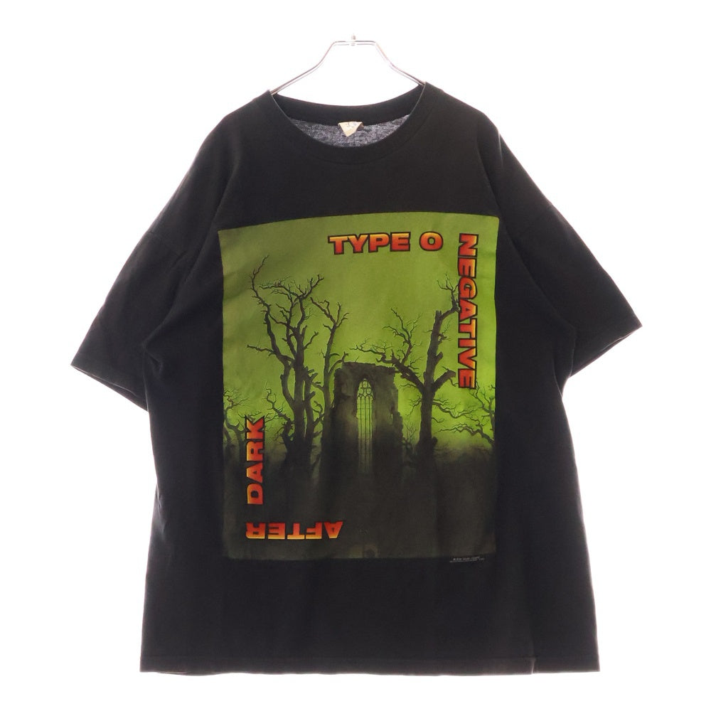 VINTAGE(ヴィンテージ) 90s TYPE O NEGATIVE as above sob below 両面プリント 半袖Tシャツ ブラック