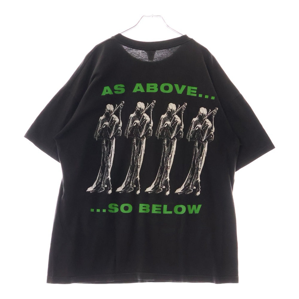 VINTAGE(ヴィンテージ) 90s TYPE O NEGATIVE as above sob below 両面プリント 半袖Tシャツ ブラック