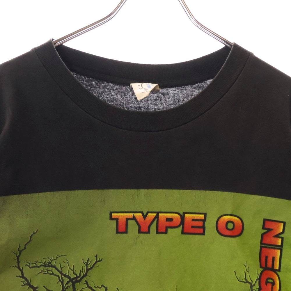 VINTAGE(ヴィンテージ) 90s TYPE O NEGATIVE as above sob below 両面プリント 半袖Tシャツ ブラック