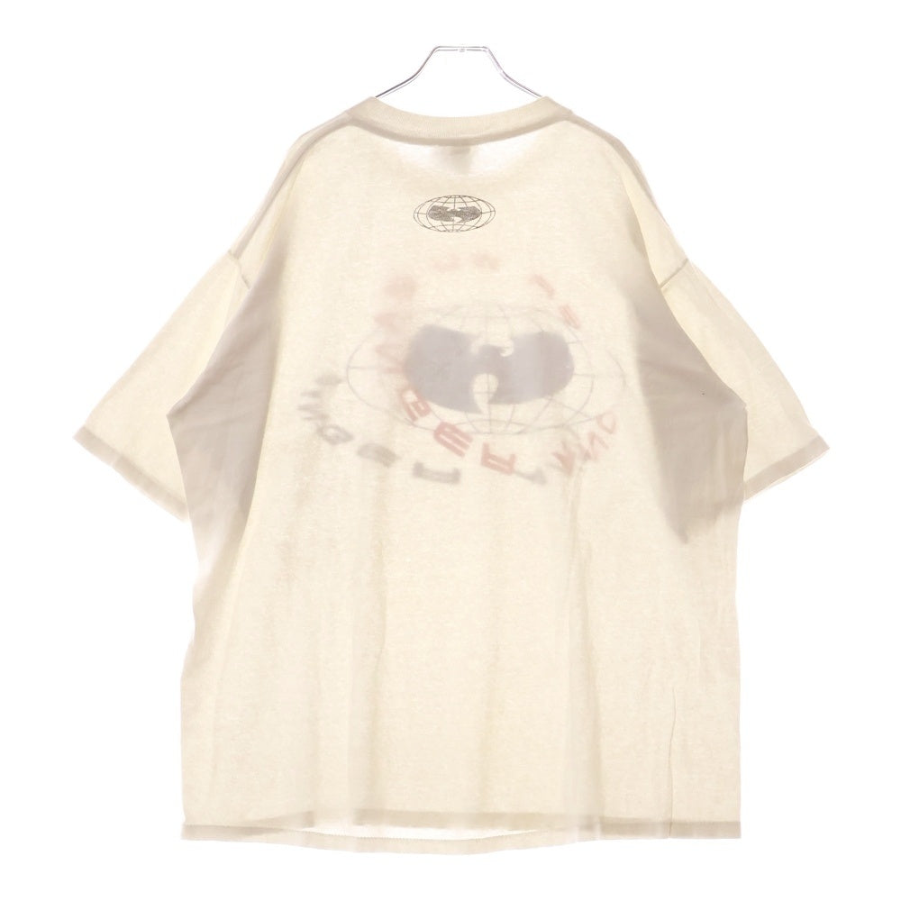 VINTAGE(ヴィンテージ) 90S WU Wear グラフィックプリント 半袖Tシャツ ホワイト