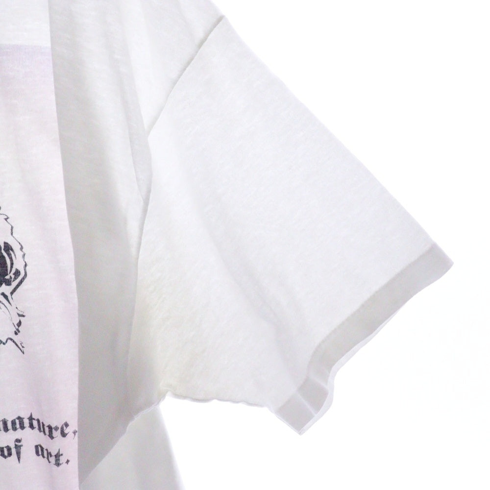VINTAGE(ヴィンテージ) 90S アルベルトアインシュタイン プリント 半袖Tシャツ ホワイト