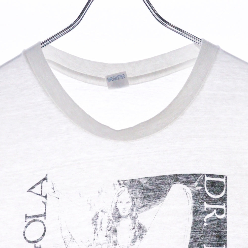 VINTAGE(ヴィンテージ) 70S DR FAUSTUS MANDRAGOLA グラフィックプリント 半袖Tシャツ ホワイト