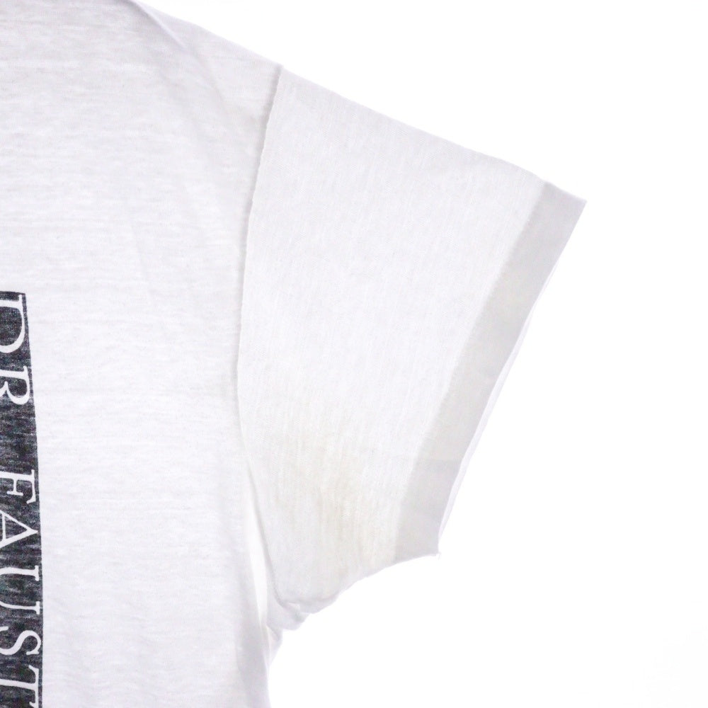 VINTAGE(ヴィンテージ) 70S DR FAUSTUS MANDRAGOLA グラフィックプリント 半袖Tシャツ ホワイト