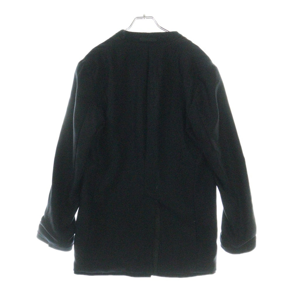 Maison Martin Margiela(メゾンマルタンマルジェラ) 04SS Archive 本人期 白タグ カットオフ ヴィンテージ 加工 ノーカラーコート ブラック