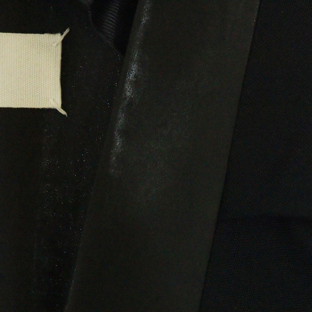 Maison Martin Margiela(メゾンマルタンマルジェラ) 04SS Archive 本人期 白タグ カットオフ ヴィンテージ 加工 ノーカラーコート ブラック