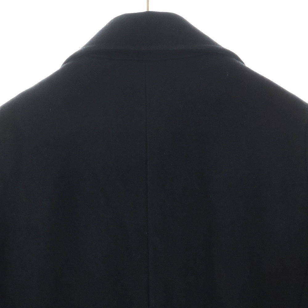 HELMUT LANG(ヘルムートラング) 97AW Archive GRTタグ 本人期 ペンキライン ダブルチェスターコート ブラック
