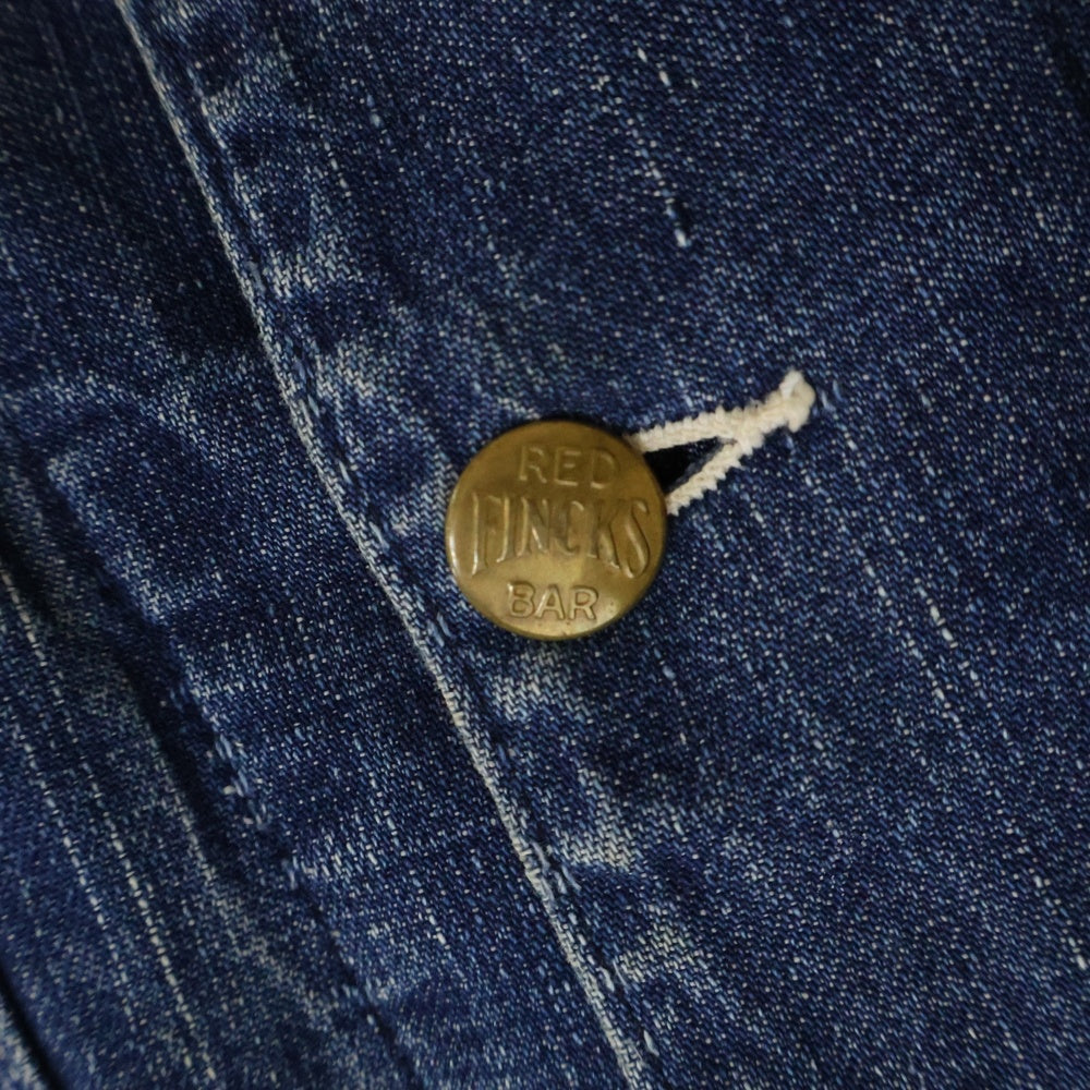 VINTAGE(ヴィンテージ) 40s Fincks デニム カバーオール ワークジャケット インディゴ